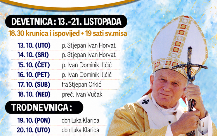 Devetnica uoči proslave župne svetkovine u Jelkovcu